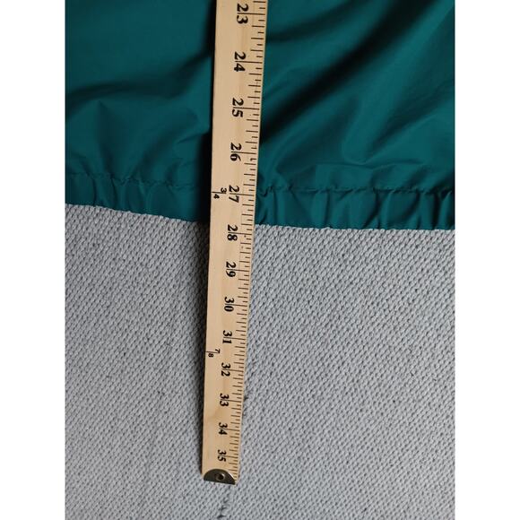 Members Only Anorak Windbreaker Mens Medium Green/Blue Color Block Mariner Beach - Picture 11 of 13